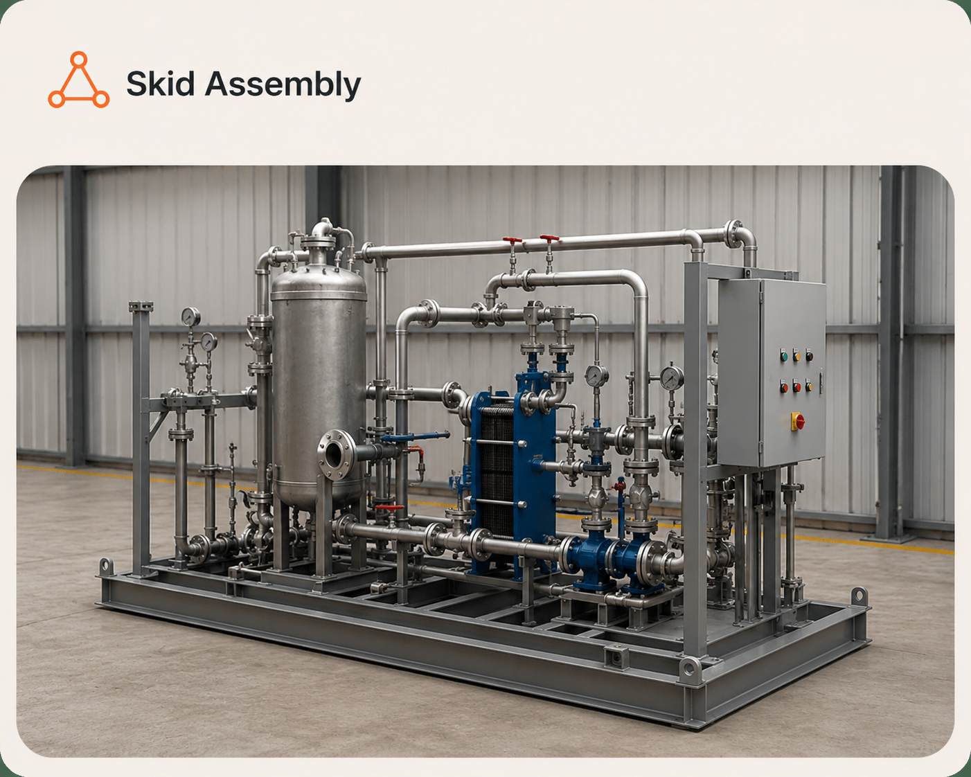 ESP Skid Assembly and Surface Equipment Package for Oilfield Applications
