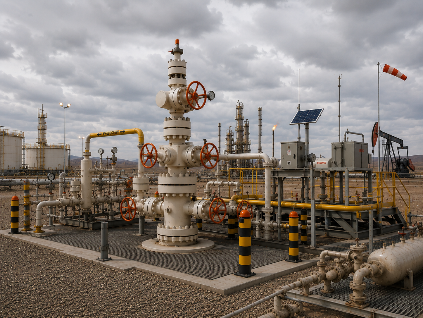 Wellhead Facilities and ESP Surface Solutions for Oilfield Operations